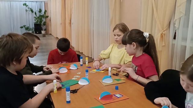 Лебедевский ДК «Открытка для папы»