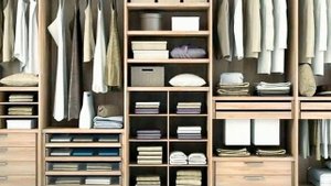 Гардеробная комната в современном интерьере