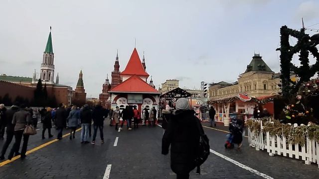 Москва. Красная площадь. Масленица 2020. 1 марта 2020 г. смотреть онлайн