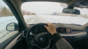 2015 BMW X5 30d (Stage1-300hp) - POV Test Drive