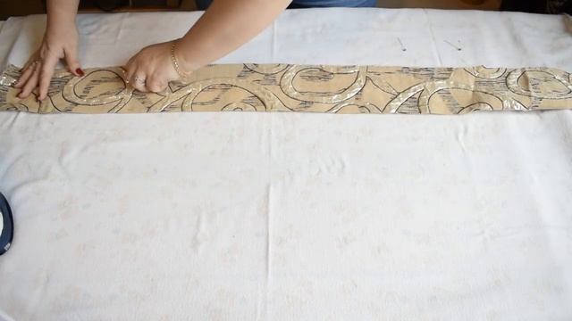 ЖЕСТКИЙ ПОДХВАТ ДЛЯ ШТОР, МК/DENSIVE COLLAR FOR CURTAIN, DIY смотреть онлайн