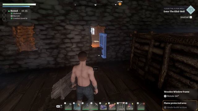 Enshrouded - open world -gameplay part 3 on my dedicated server-let`s build and explore