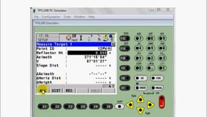 Leica 1200   Station Setup resection)