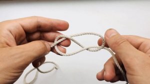 Узел восьмёрка - незаменимый узел для рыбалки. The figure eight knot. @Roma_Luk