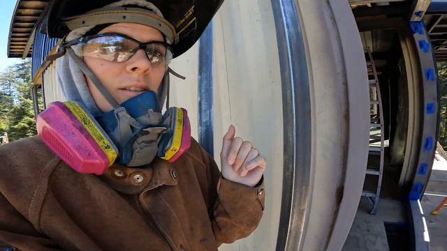 INSTALLING MASSIVE WINDOWS on our DIY CONTAINER HOUSE - START TO FINISH #diy #build