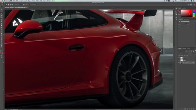 Remove reflections from your car photography using photoshop смотреть онлайн