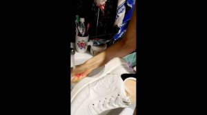 Как отмыть кросовки??