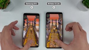 Xiaomi Mi Note 10 Lite vs Samsung Galaxy S10 | Fingerprint, Speedtest, Camera Comparison