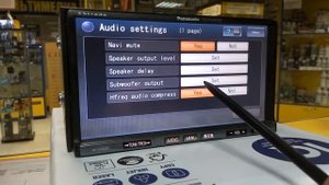 Panasonic Strada firmware menu in English CN-HW850D/CN-HW880D