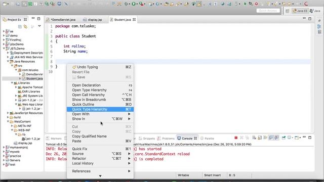 JSTL Tutorial part 2 Core Tags