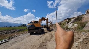 ещё один заверщенный пруд для форели в горно-болотистой местности )))