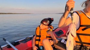 Наш отдых и рыбалка в классных местах на нижней волге!