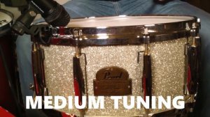 Pearl Eric Singer Maple Snare Drum 14 x 6.5 10 Ply Maple