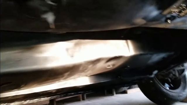Пежо \ Peugeot 406 Варим пороги, шпаклюем готовим под покраску.