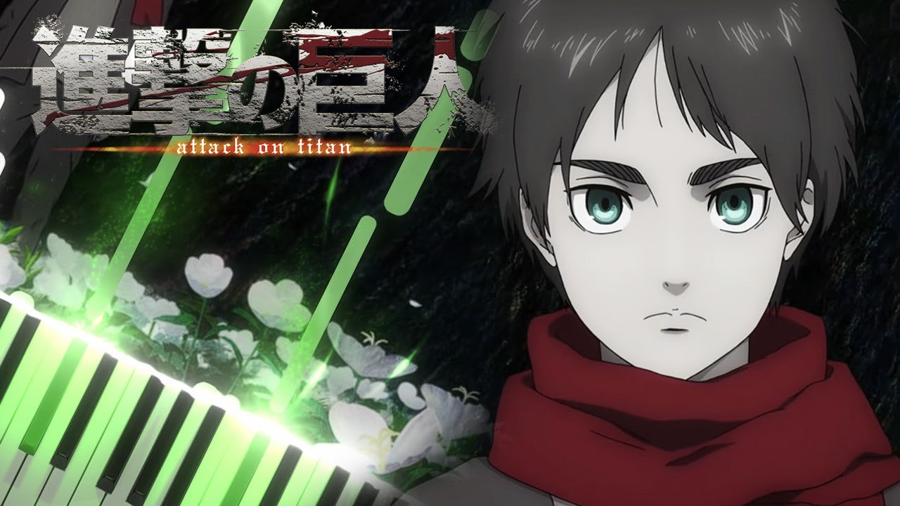 Akuma no Ko (Attack on Titan) - Synthesia / КАВЕР НА ПИАНИНО смотреть онлайн