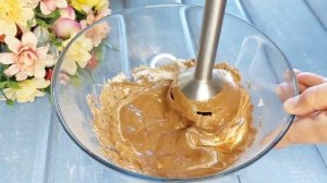 Шоколадный мусс с бананом.