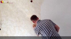 Наносим Воск на Декоративную Штукатурку Travertino (Травертин)