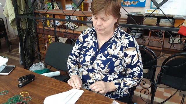 Как сделать медицинскую маску, за одну минуту. смотреть онлайн