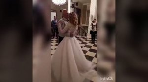 Трогательный танец отца и дочери_до слёз. Подарок невесты для папы. Слова текст для танца с папой.