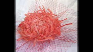 Хризантемы из ткани