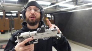 Desert Eagle: Stainless 50AE with Integral Brake