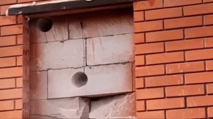 Новое окно в готовом доме с ремонтом. Пилим проëм в несущей стене дома из газобетона.