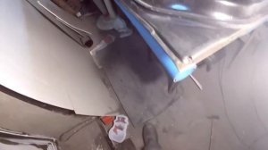 Кузовной ремонт  Nissan Sunny  часть 15… (ремонт низа водительской двери)