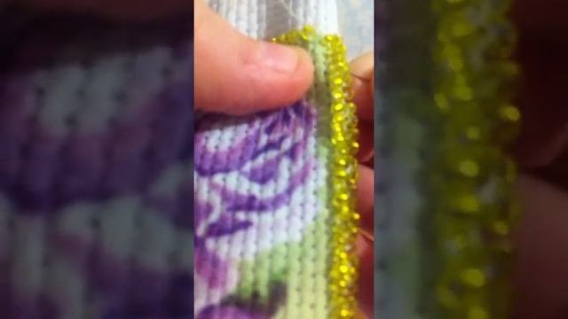 Как шить бисером