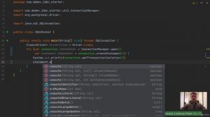 JDBC 5. Statement. DDL операции