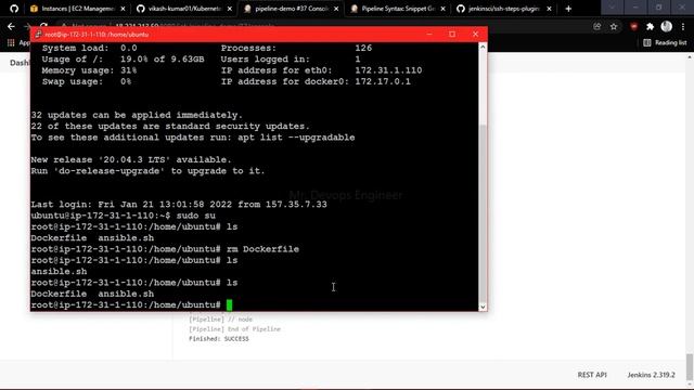 Complete Real-time DevOps Project | Build docker Images using Dockerfile | Tag docker images -05 | смотреть онлайн