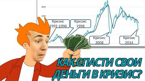 ТОП акций на случай кризиса! Как уберечь свои деньги в финансовый кризис?