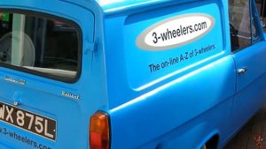 Reliant Regal Supervan III — трицикл из Стаффордшира с кузовом фургона