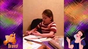 Позитивчик от деток!Как дети учат уроки.