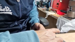 заточка пинцета для бровей