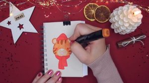 НОВОГОДНИЕ РИСУНКИ? ДЛЯ СКЕТЧБУКА | РИСУЕМ ВМЕСТЕ⭐