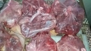 Убрали нутрий .Выход мяса у нутрии .Заморозка мяса нутрии