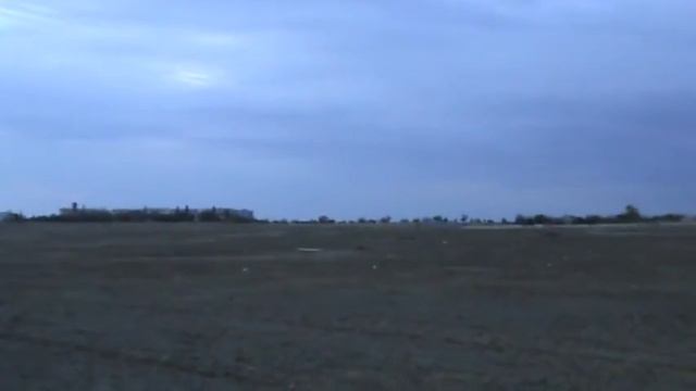 Радиоуправляемый самолёт SkyStar - посадка