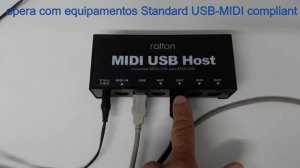 MIDI USB Host