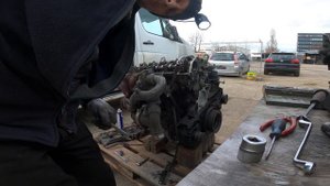 OM 646 разборка двигателя Mercedes 2.2