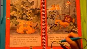 Король Лев Lion King, книжка Leap Frog, английский для детей