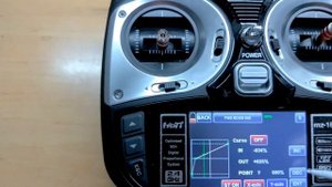 Graupner MZ 18 кривая газа (Thr. curve)