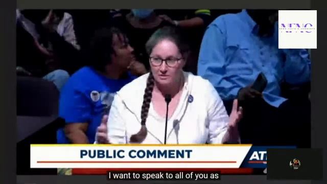 Atlanta City Hall Meeting Protest "Cop City" смотреть онлайн