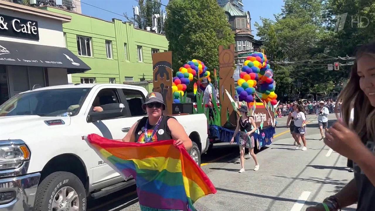 В Северной Каролине прошел гей-парад, который рекламировали как семейный праздник