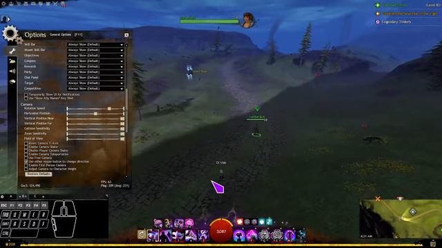 [Guild Wars 2] Use either mouse button to change direction in General Options смотреть онлайн