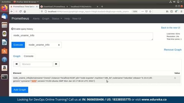 Prometheus Tutorial | Monitoring With Prometheus And Grafana | Prometheus Grafana Tutorial | Edurek