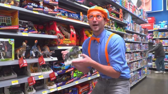 Учим цвета в магазине игрушек! - Блиппи на Русском - Изучай этот Мир вместе с Блиппи - Blippi смотреть онлайн