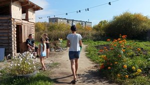 Будни нашей семьи.Встретили Веронику.Установили туалет.Обзор покупок.