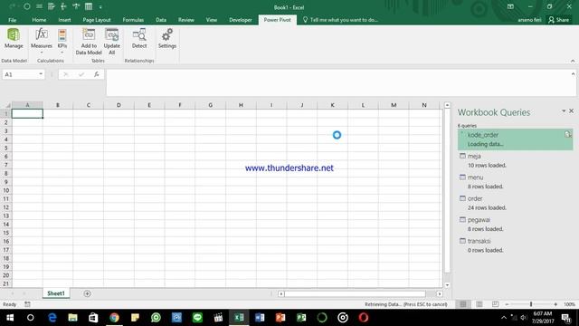 MYSQL Data Analytics with Excel 2016