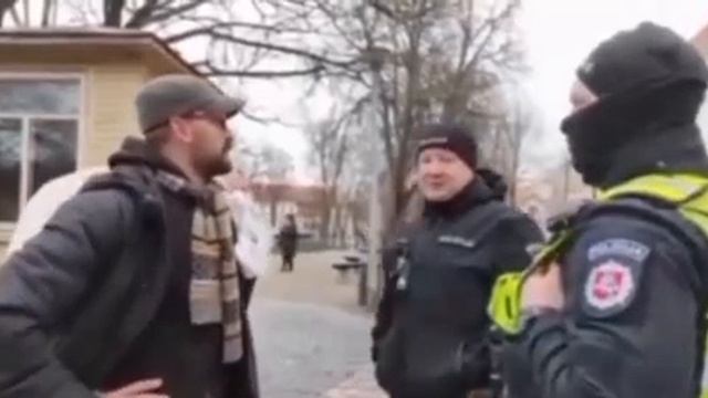 В Вильнюсе...