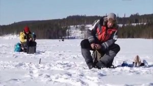 Рыбалка с Нормундом Грабовскисом. Со льда. Мормышка. Ловля форели